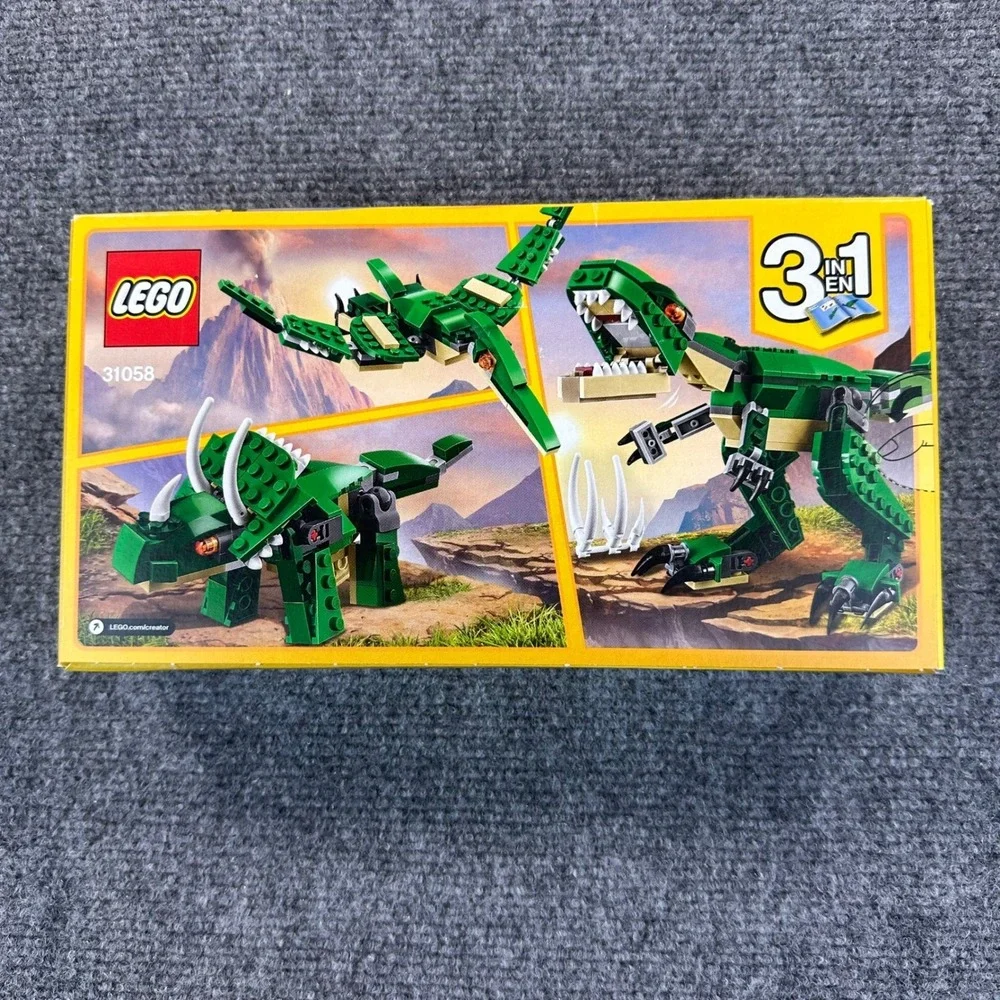 LEGO Creator 3 in 1 Mighty Dinosaurs Set 31058 7+ 174 PCS Building Toy